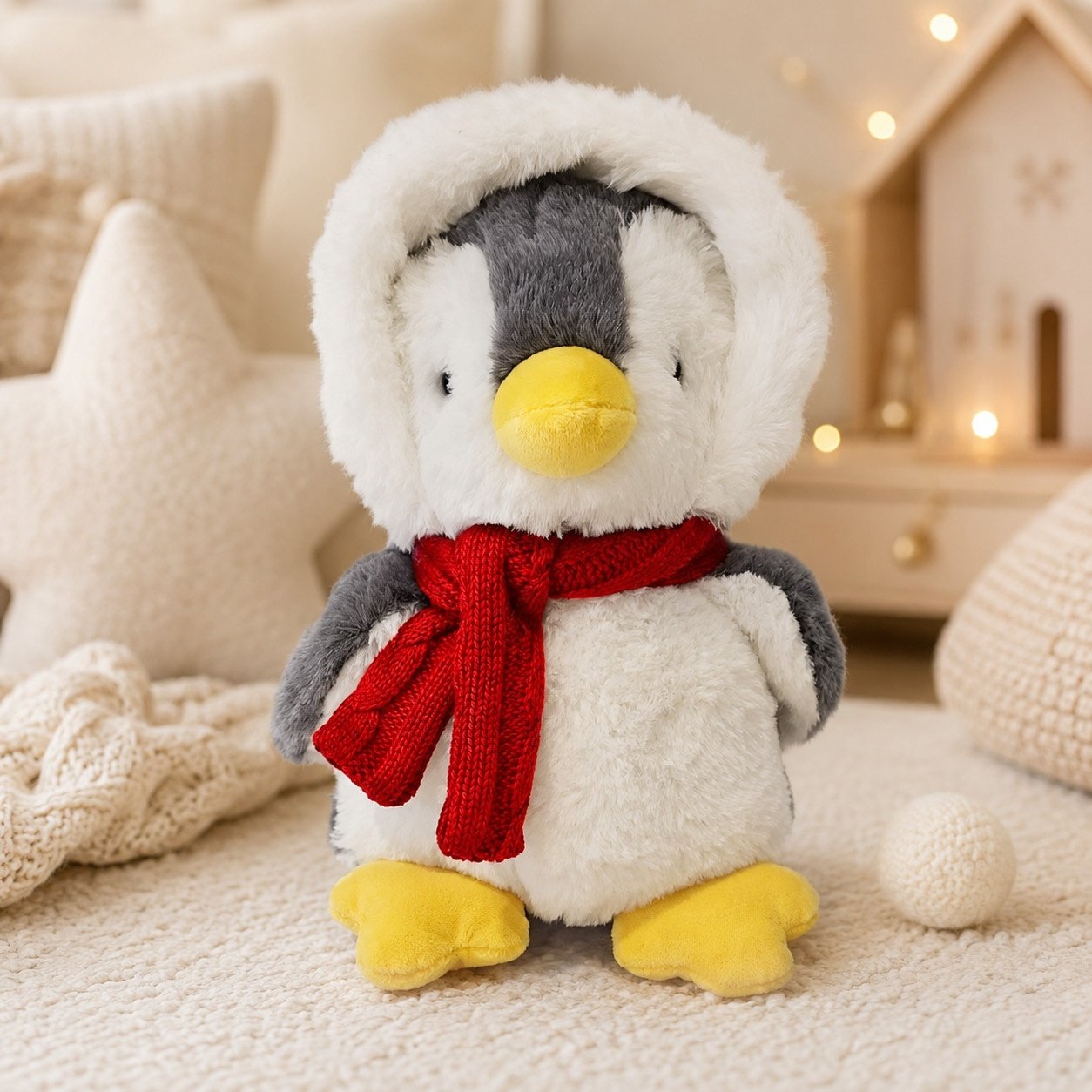 Heartbeat Christmas Penguin